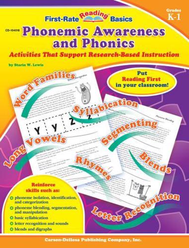 Phonemic Awareness and Phonics, Grades K - 1