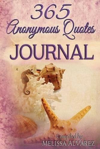 365 Anonymous Quotes Journal