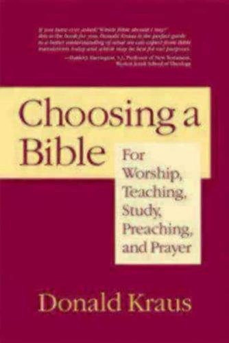 Choosing a Bible