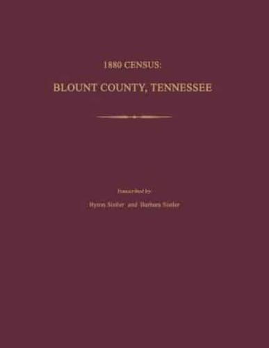 1880 Census, Blount County, Tennessee