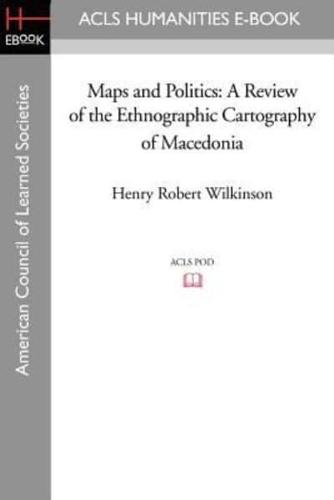 Maps and Politics