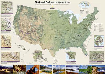 United States National Parks, Laminated