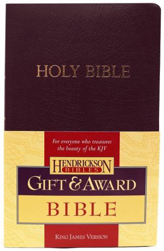 KJV Gift & Award Bible (Imitation Leather, Purple Royalty, Red Letter)