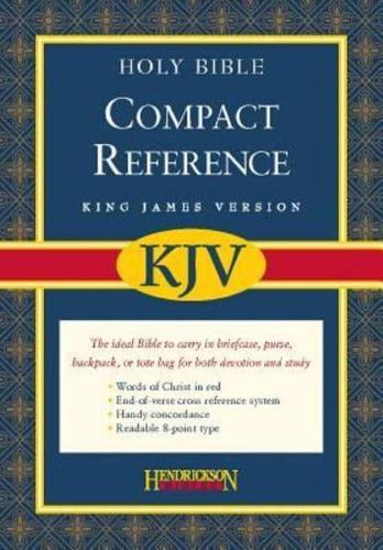 KJV Large Print Compact Reference Bible (Imitation Leather)