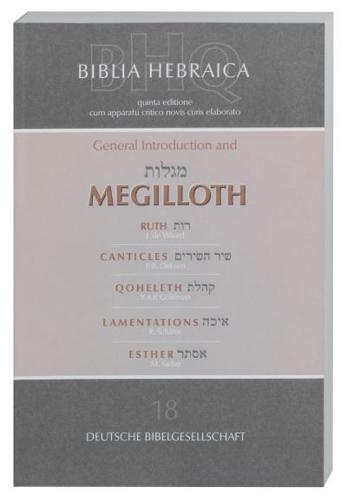 General Introduction and Megilloth. 18