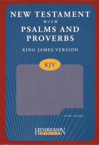 KJV New Testament With Psalms and Proverbs (Flexisoft, Lavender)