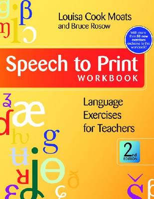 Speech to Print Workbook