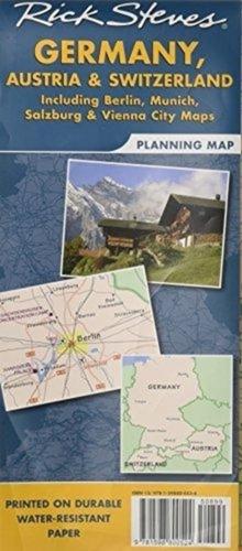 Rick Steves' Germany, Austria, and Switzerland Map