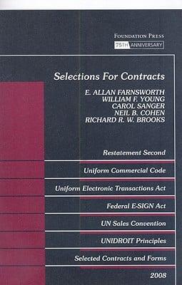 Selections for Contracts 2008