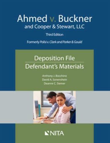 Ahmed V. Buckner and Cooper & Stewart, LLC