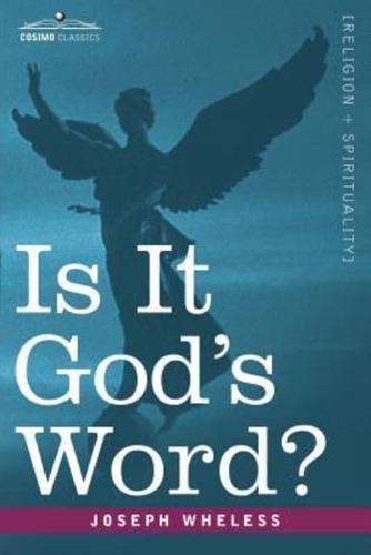 Is It God's Word