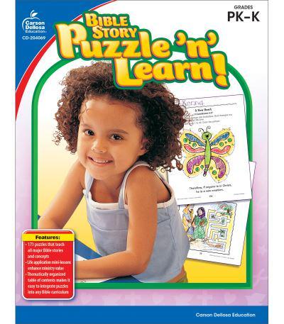 Bible Story Puzzle 'N' Learn!, Grades PK - K