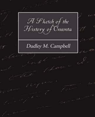 A Sketch of the History of Oneonta