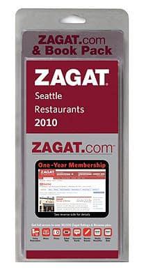 Seattle ZAGAT.com & Book Pack 2010