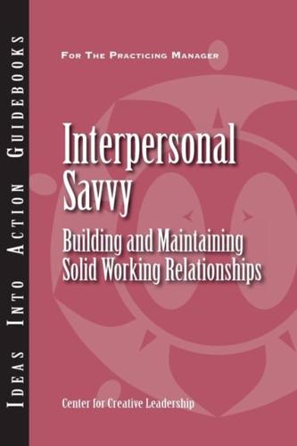 Interpersonal Savvy