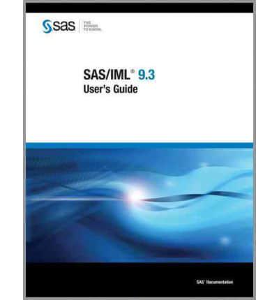 Sas/iml 9.3 User's Guide