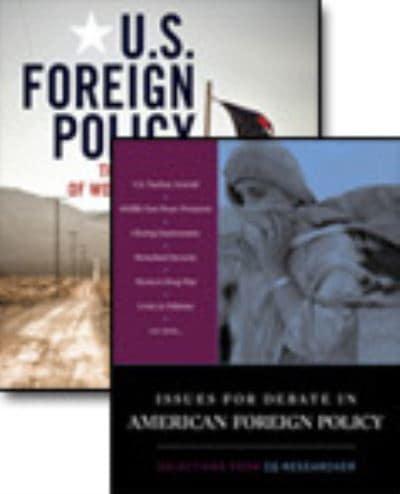U.S. Foreign Policy, 3rd Edition + Issues for Debate in American Foreign Policy Package
