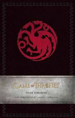 Game of Thrones: House Targaryen Hardcover Blank Journal (Large)