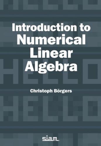 Introduction to Numerical Linear Algebra