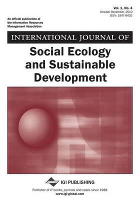 International Journal of Social Ecology and Sustainable Development (Vol. 1, No. 4)