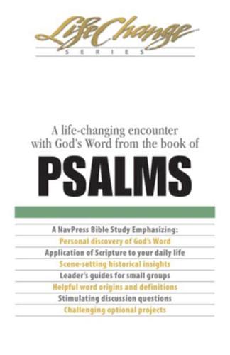 A Life-Changing Encounter With God's Word from the Book of Psalms