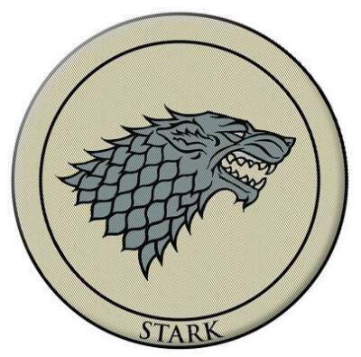 Game of Thrones Stark Embroidered Patch
