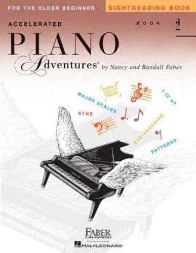 Faber Nancy & Randall Accelerated Piano Adventures Sightreading Bk2 Pf