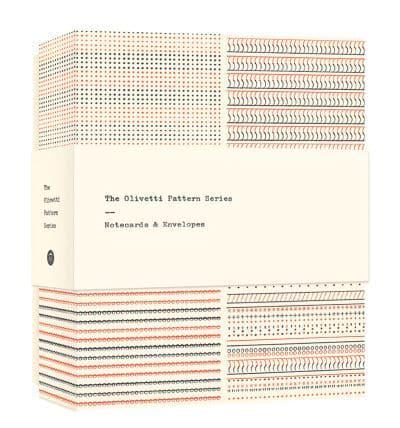 The Olivetti Pattern Series Notecards