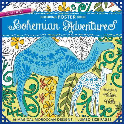 Bohemian Adventures Coloring Poster Book