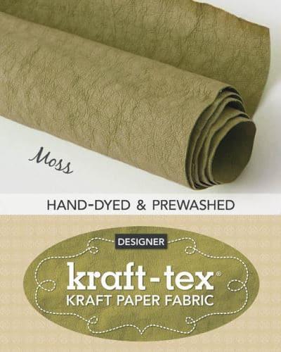 Kraft-Tex¬ Roll Moss Hand-Dyed & Prewashed
