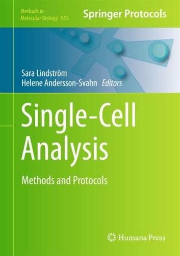 Single-Cell Analysis : Methods and Protocols