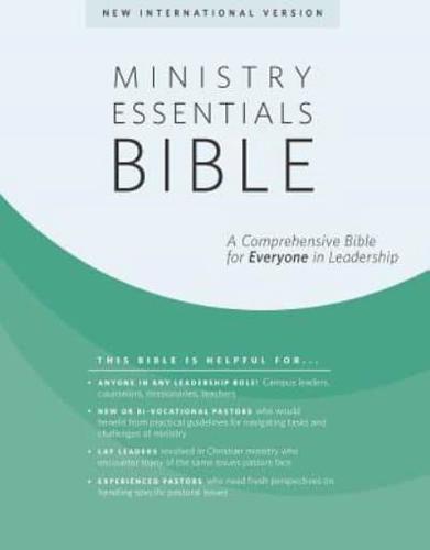 Ministry Essentials Bible -NIV