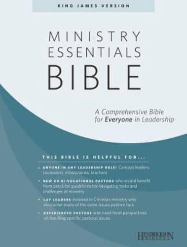 KJV Ministry Essentials Bible