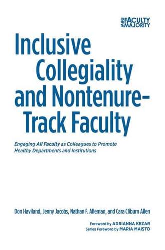 Inclusive Collegiality and Nontenure-Track Faculty