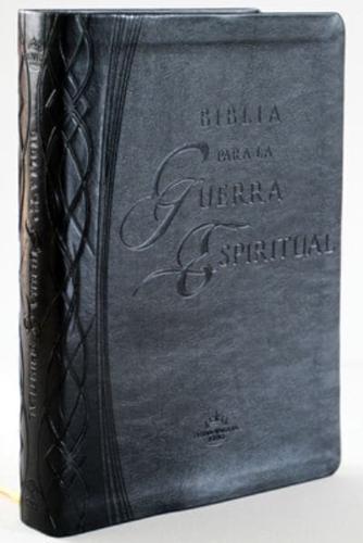 Biblia Para La Guerra Espiritual (Imitación Piel Negra)