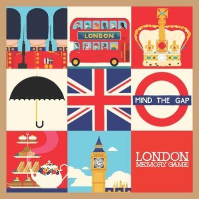 Come With Me to London Memory Game