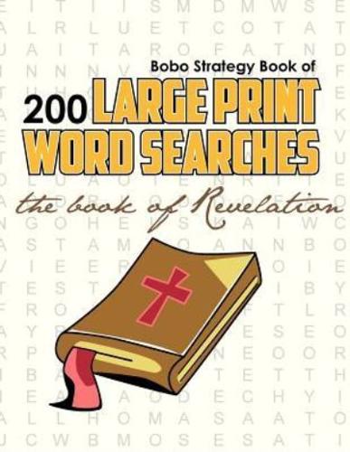 Bobo Strategy Book of 200 Large Print Word Searches