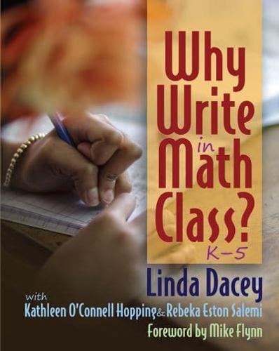 Why Write in Math Class?
