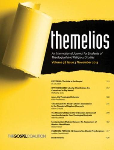 Themelios, Volume 38, Issue 3