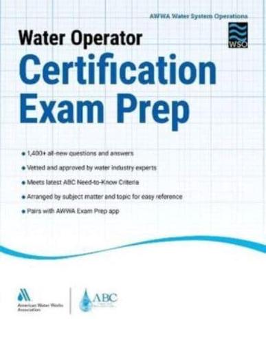Water Operator Certification Exam Prep