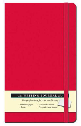 Solid Red Journal