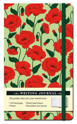 Floral Poppy Journal