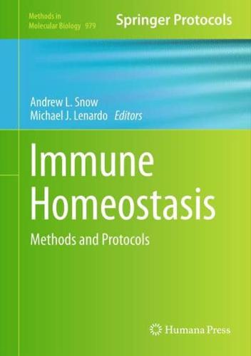 Immune Homeostasis : Methods and Protocols