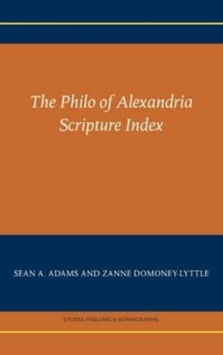 The Philo of Alexandria Scripture Index