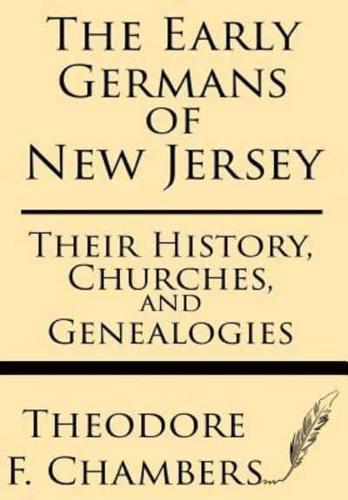 The Early Germans of New Jersey