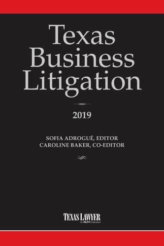 Texas Business Litigation 2019