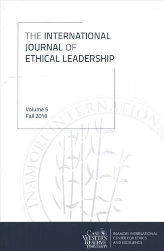 The International Journal of Ethical Leadership Vol 5