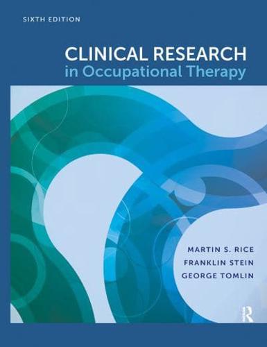 Clinical Research in Occupational Therapy