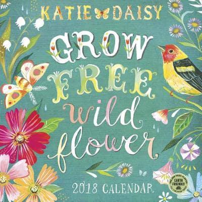 Katie Daisy 2018 Wall Calendar