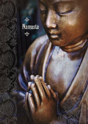 Namaste Bronze Buddha